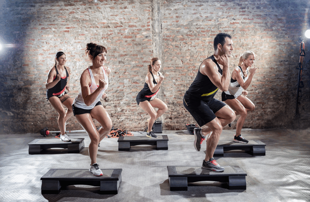 step fatburner kurs airfitness
